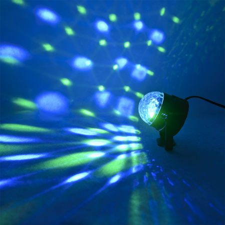 Светодиодная система B52 "YB-5", 220В, с подвесн. кроншт., 6 цв.свечения, черн.корпус купить за 0 руб. в Новосибирске