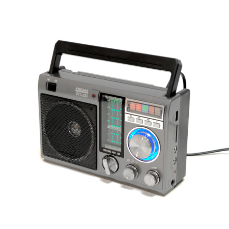 Радиоприемник "Сигнал РП-231", УКВ 64-108МГц, бат. 4*R20, 220V, USB/SD/AUX, светод.фон., 17841 купить за 0 руб. в Новосибирске