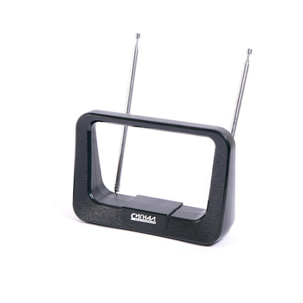 Антенна комнатная DVB-T2/ ДМВ+МВ активная СИГНАЛ SAI-119, усы 1м, кабель 3м, 28dB (18889) купить за 1 429 руб. в Новосибирске