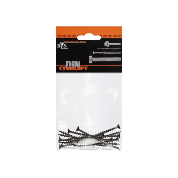 Саморез ШСГД 3,8х51 (18 шт) пакетик, тов-091927 купить за 54 руб. в Новосибирске