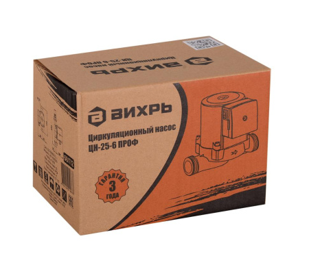 Циркуляционный насос ЦН-25-6 ПРОФ Вихрь, 68/7/2 купить за 3&nbsp;490 руб. в Новосибирске