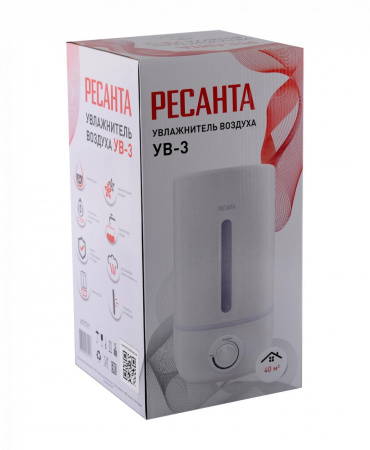 Увлажнитель воздуха УВ-3 Ресанта, 67/7/1 купить за 2&nbsp;490 руб. в Новосибирске