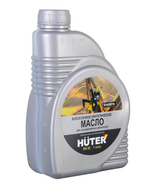 Масло моторное 5W-30 синтетическое для четырёхтактных двигателей, для техники Huter, 1л., 73/8/1/2 купить за 1&nbsp;346 руб. в Новосибирске