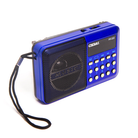 Радиоприемник "Сигнал РП-222", бат. 3*АА (не в компл.), 220V, акб 400мА/ч, USB, SD, дисплей 17823 купить за 0 руб. в Новосибирске