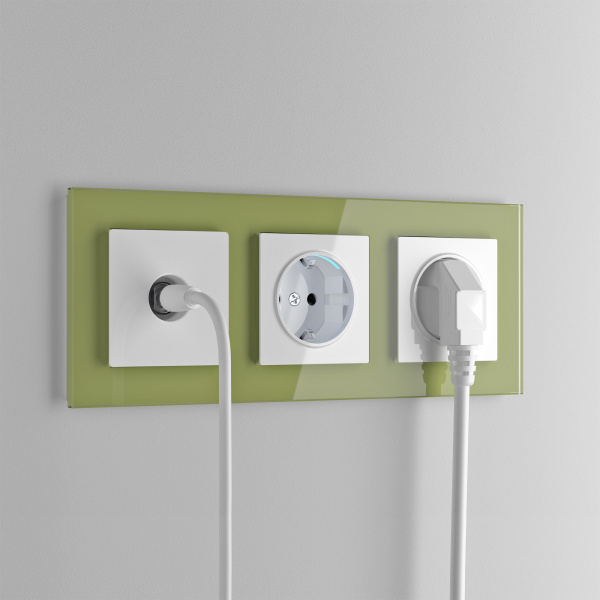 Розетка с заземлением (белая) / WL01-SKG-01-IP20 / W1171001, WERKEL, 263607 купить за 583 руб. в Новосибирске