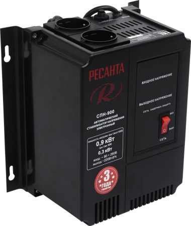 Стабилизатор СПН-900 Ресанта, 90-260В, 63/6/23 купить за 4 890 руб. в Новосибирске
