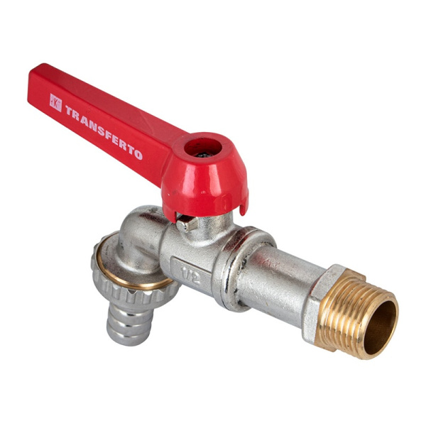 Кран шаровый водоразборный Klip 5002 , 1/2" НР, длинная ручка, тов-215886 купить за 571 руб. в Новосибирске