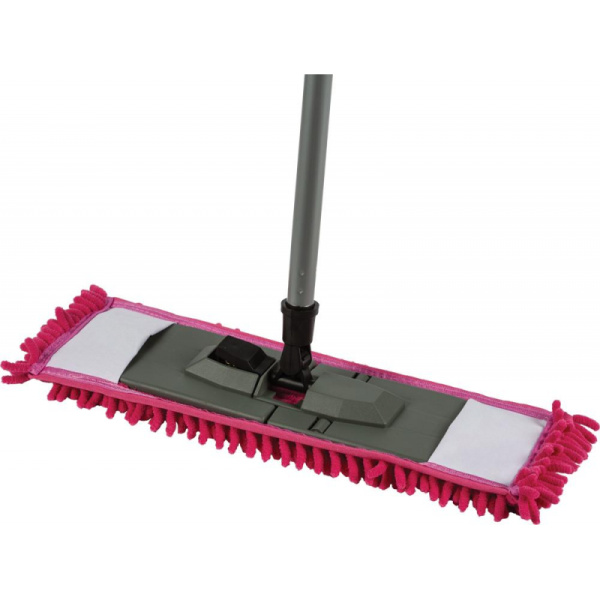 Швабра флаундер для пола пласт 47х16 в сборе с насад Chenille микрофSV5104, 1174466 купить за 0 руб. в Новосибирске