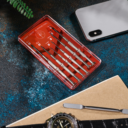 Набор часовых отверток (6 предметов), (HT-06)  (HY-6)  REXANT купить за 231 руб. в Новосибирске