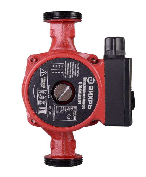 Циркуляционный насос Ц-25/6 СТАНДАРТ Вихрь, 68/7/7 купить за 2&nbsp;390 руб. в Новосибирске