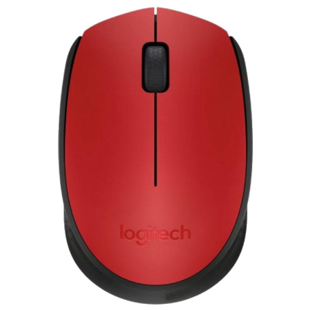 Мышь беспроводная Logitech Wireless Mouse M171 (910-004641) Red USB купить за 0 руб. в Новосибирске