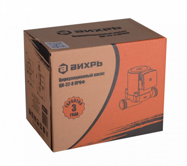 Циркуляционный насос ЦН-32-8 ПРОФ Вихрь, 68/7/5 купить за 6 890 руб. в Новосибирске