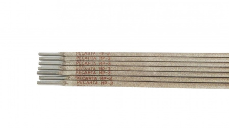 Электрод "РЕСАНТА" МР-3 Ф2,5 Пачка 3 кг 71/6/19 купить за 1&nbsp;203 руб. в Новосибирске