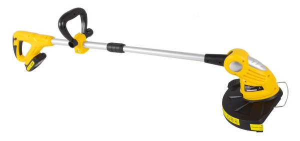 Аккумуляторный триммер GET-18-2Li Huter, 12 вольт, диаметр лески 1.2, зарядка 1 час,  70/1/9 купить за 6&nbsp;878 руб. в Новосибирске