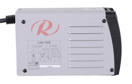 Сварочный инвертор РЕСАНТА САИ 190К, компакт, 65/36 купить за 5 337 руб. в Новосибирске